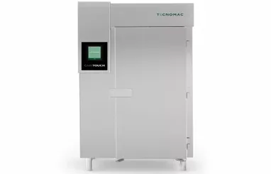 Abatidor de temperatura profesional para bandejas de panadería y pastelería