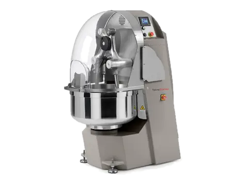Amasadora de brazos IBT para panadería con cuba inox y control digital