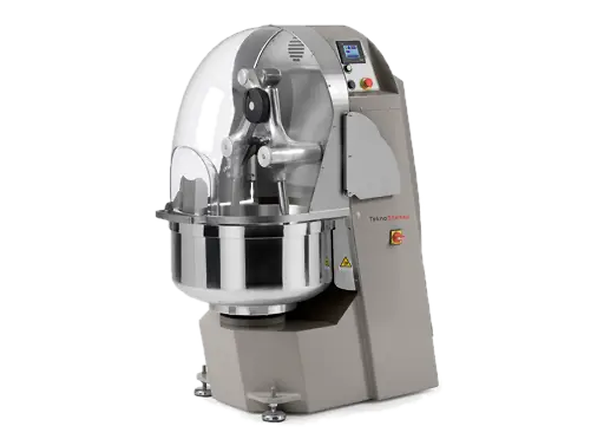 Amasadora de brazos IBT para panadería con cuba inox y control digital