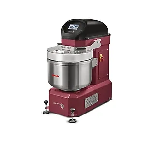 Amasadora de espiral Sunmix para panadería con cuba inoxidable y control digital