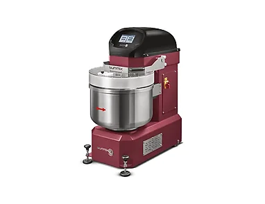 Amasadora de espiral Sunmix para panadería con cuba inoxidable y control digital