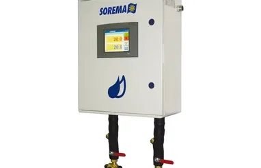 Dosificador mezclador de agua programable Sorema DMT-PROG para panadería