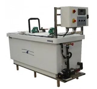 Enfriador de agua industrial 350 a 650 litros por hora para panaderías y pastelerías