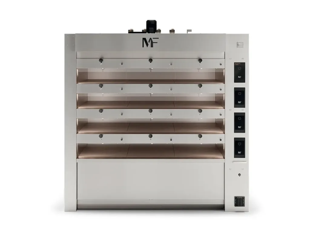 Horno de pisos eléctrico para panadería con consumo energético optimizado