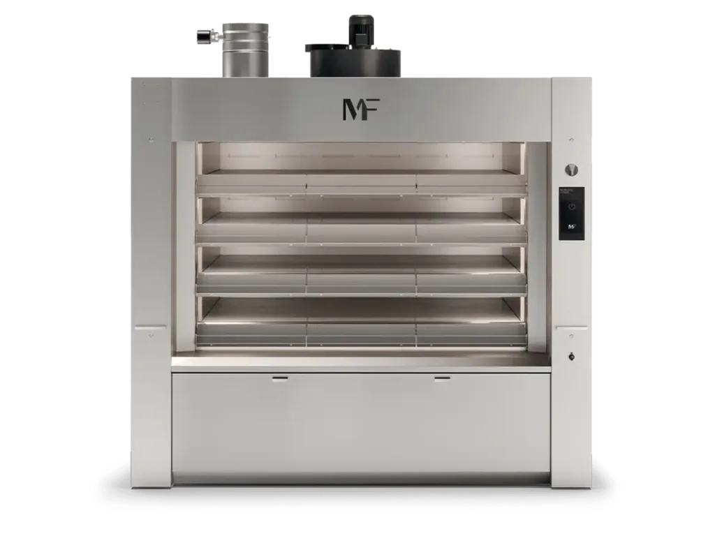 Horno de pisos con tubos anulares para panadería industrial