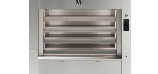 Horno de pisos con tubos anulares para panadería industrial